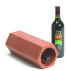 HEX DRAIN TILE WINE RACK 4X12 4 I/D"